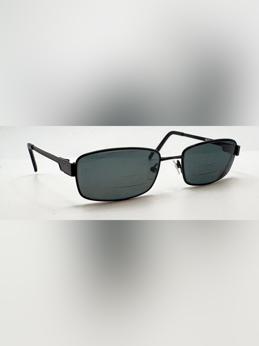 Aztec AZ1003 Black Oval Metal Sunglasses Frames Only